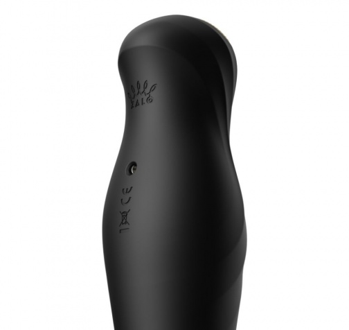 Zalo - King APP Thrusting Vibrator - Obsidian Black photo