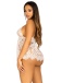 Leg Avenue - On My Mind Babydoll Set - White - M photo-3