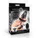 Master Series - Dark Pearl Inflatable Vibro Plug - Black photo-7
