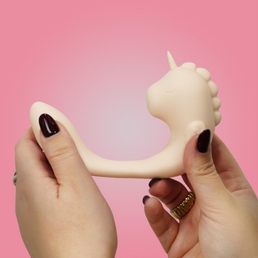 Unihorn - C-Horse Coral Throb Dual Vibe - Light Pink photo