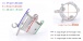 FAAK - 4 Bolts Chastity Cage 45mm - Silver photo-6