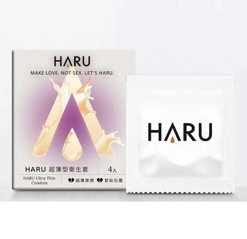 HARU - 超薄安全套 4片裝 照片
