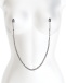NS Novelties - Bound DC3 Nipple Chain Clamps - Gunmetal photo-2