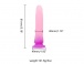 MT - Gradient Dildo S - Pink/Purple photo-5