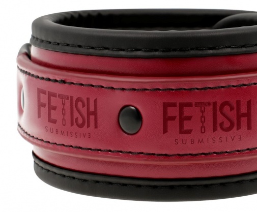 Fetish Submissive - Dark Room Handcuffs - Red photo