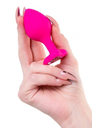ToDo - Diamond Heart Anal Plug M - Pink photo