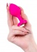 ToDo - Diamond Heart Anal Plug M - Pink photo-2