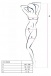 Passion - Eco Bodystocking BS004 - Red photo-5