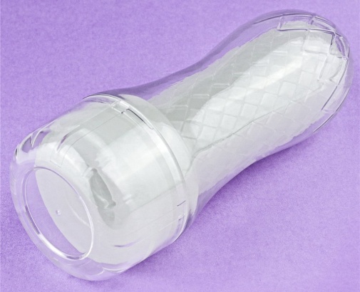 Lovetoy - Lumino Play Pocketed Masturbator - Clear photo