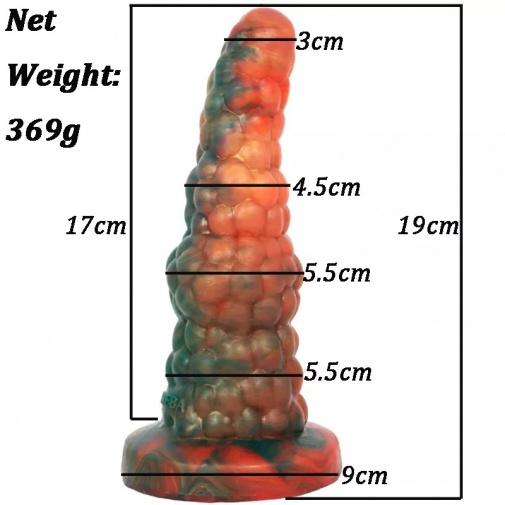 FAAK - Bubble Beast Monster Dildo - Wizardry photo