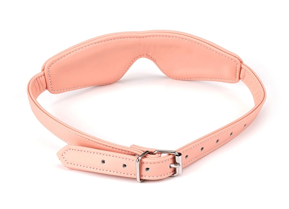 Take control of your lover's senses with this deluxe bondage... Liebe Seele - Organosilicon Blinfold - Pink photo-2