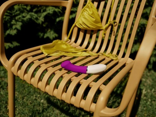 Lelo - Gigi 3 优质G点震动棒 可连应用程式 - 深玫瑰色 照片