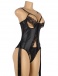 Ohyeah - Hollow Out Restraint Teddy - Black - XL photo-14