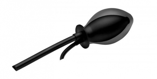 Mistress - Inflatable Enema Plug - Black photo