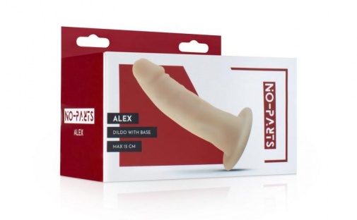 No-Parts - Alex 仿真阳具 15cm - 肉色 照片