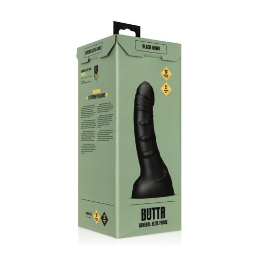 BUTTR - 黑鷹微彎大碼假陽具 照片
