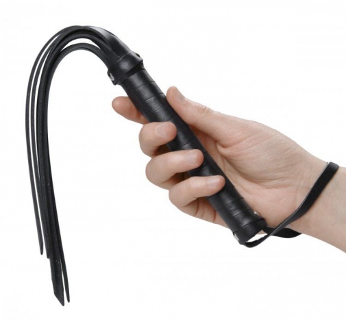Frisky - Rubber Strands Hand Whip - Black photo