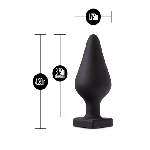 Temptasia - Fuck Me Anal Plug - Black photo
