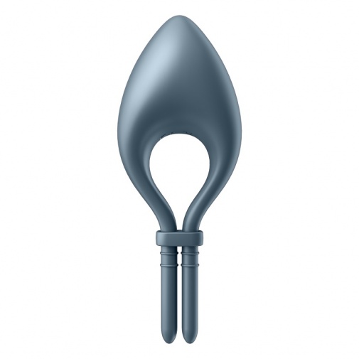 Satisfyer - Bullseye 震動陰莖環 - 灰藍色 照片