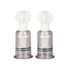 Easytoys - Nipple & Clit Suckers 2pcs S - White photo