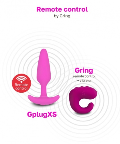 Gvibe - Gplug XS - Sunny Raspberry photo