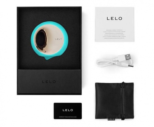 Lelo - Ora 3 Rotating Tongue Simulator - Aqua photo