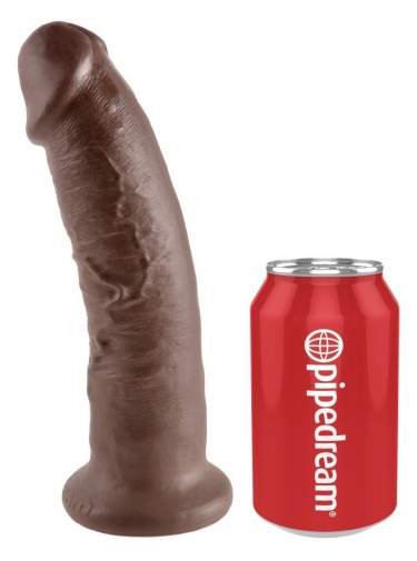 King Cock - Cock 9" - Brown photo