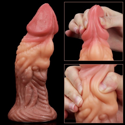 Lovetoy - 7.0" 双层仿真大尺寸阳具 照片