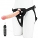 Lux Fetish - 8.5'' Realistic Vibrating Dildo & Strap-on Set photo-2