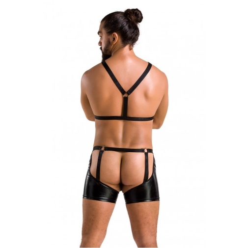 Passion - Aron 2pcs Set - Black - S/M photo
