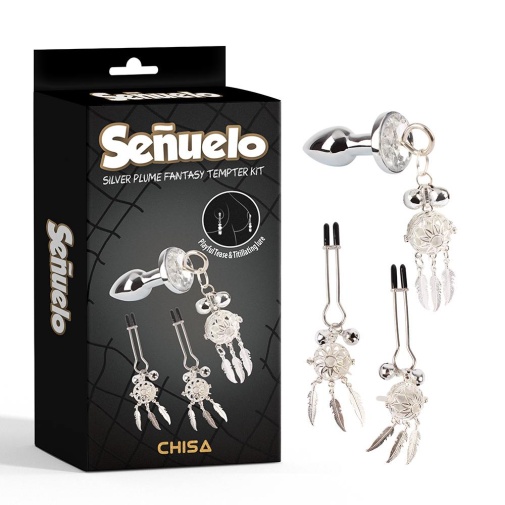 Chisa - Plume Fantasy LED Tempter Kit - Silver photo