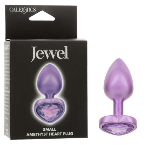CEN - Jewel Heart Plug S - Amethyst photo