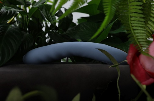 SVAKOM - Ava Neo Interactive Thrusting Vibrator - Cornflower Blue photo