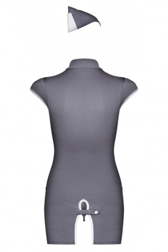 Obsessive - Stewardess Costume - Gray - L/XL photo