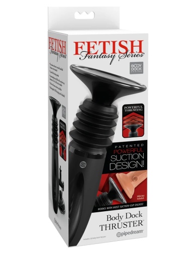 Fetish Fantasy - Body Dock 免手持吸盤抽插式震動假陽具 - 黑色 照片