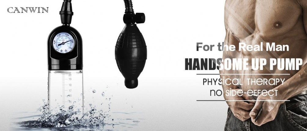 Canwin - Penis Pump Gauge & Ball photo-2