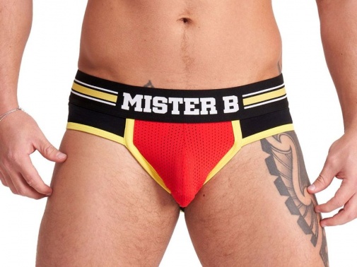 Mister B - Urban Brussels Jock Brief - Red - S photo