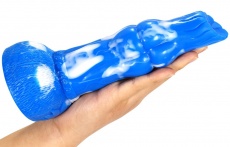 FAAK - Mythical Beast Gluttony Dildo - Blue/White photo