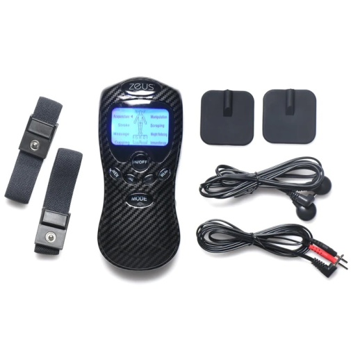 Zeus Electrosex - Deluxe Power E-Stim Box Kit - Black photo