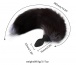 MT - Vibro Fox Tail Plug - Black photo-10