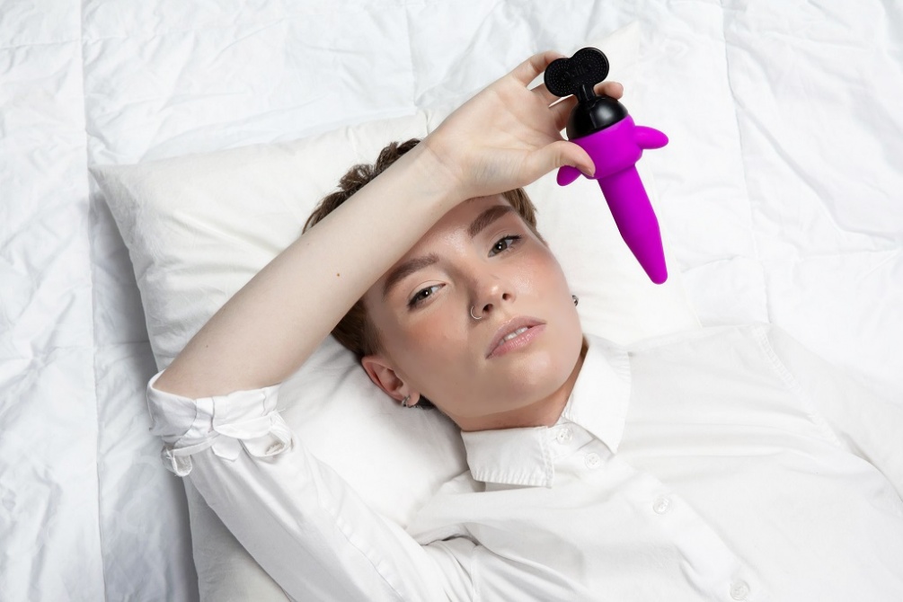 Discovery is revolutionary for beginners in butt play! Disco... Odile - Discovery Butt Plug Dialator - Purple photo-3