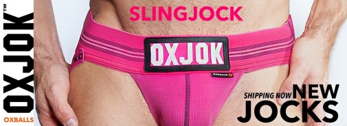 Oxjok - Slingjock w Ring - Pink Sky - XXL photo