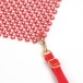 Ohyeah - Chain Heart Mesh Bra Set - Red - M photo-14