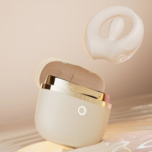 Zalo - Apis APP Couple Ring - Ivory White 照片