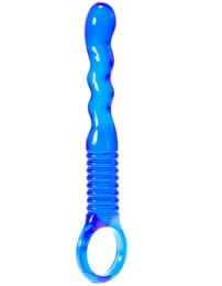 Me You Us - Ridged Anal Wand - Blue photo