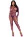 Leg Avenue - Never Say Never Crop Set - Violet photo