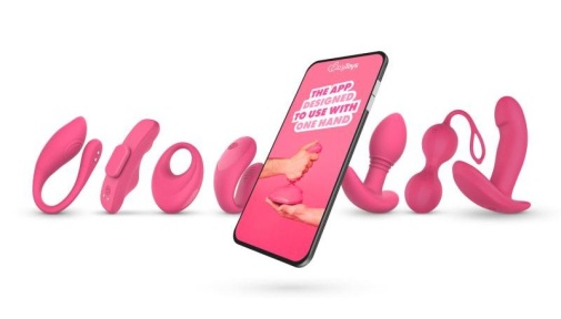 Easytoys - Ivy 應用程式控制 穿戴式多用途震動器 - 粉紅色 照片