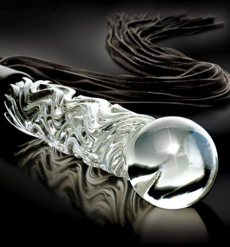 Icicles - Glass Whip No.38 - Black photo