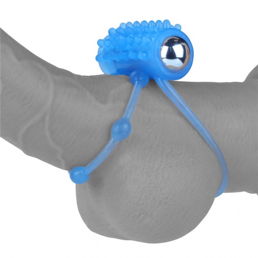 Lovetoy - Lumino Play Vibro Double Ring - Blue photo