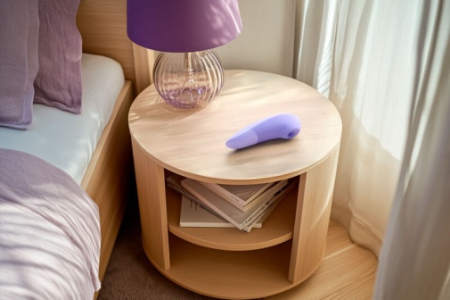 Womanizer - Enhance Pleasure Air & Deep Vibration Clit Stimulator - Lilac photo